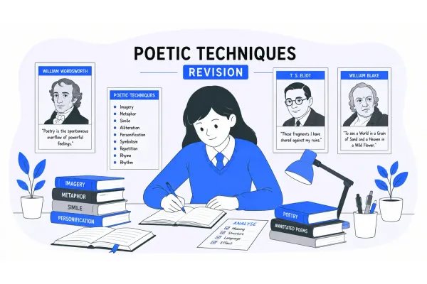 Poetic Techniques Revision Quiz: English Literature